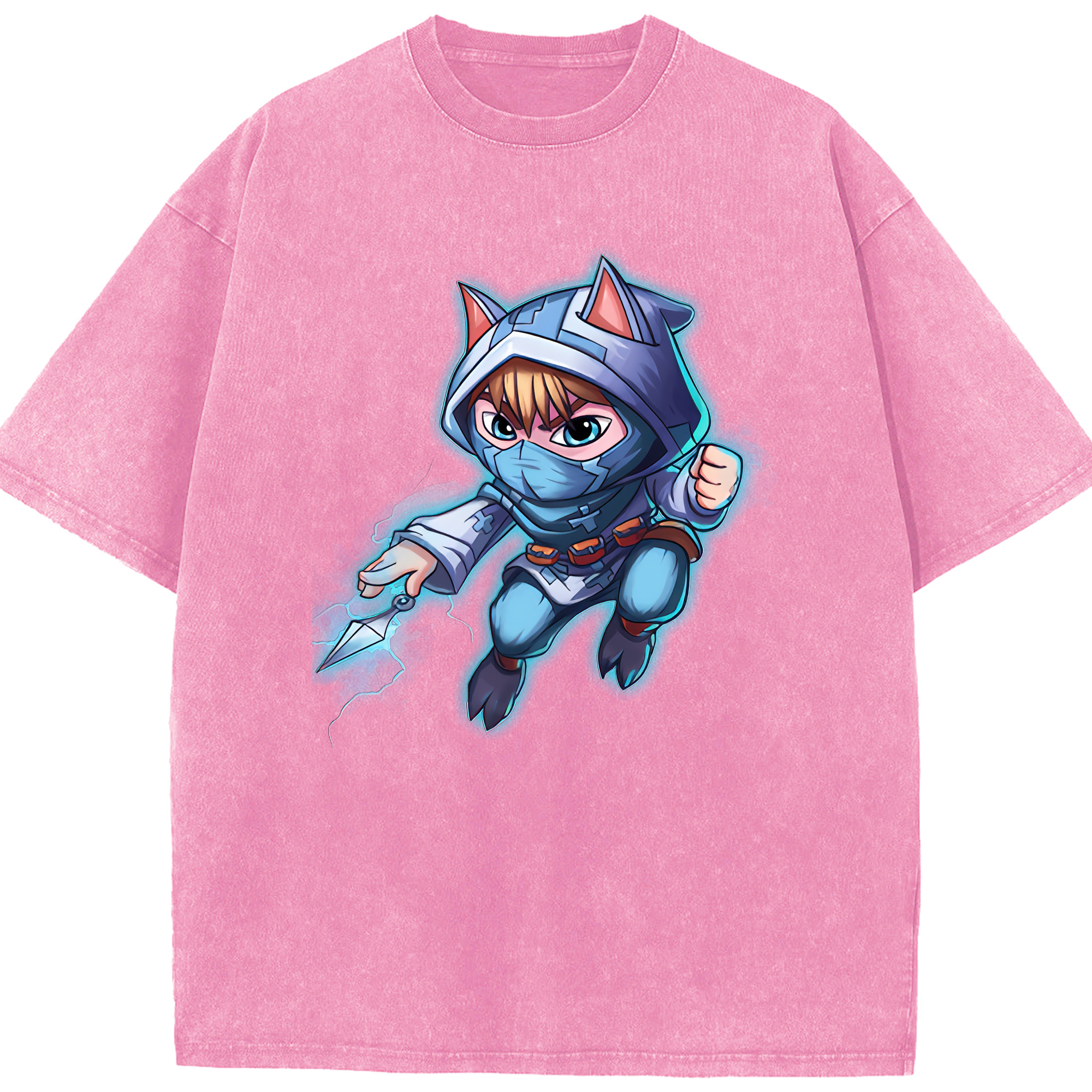 リーグ・オブ・レジェンド League of Legends LOL 綿100% ヴィンテージ風 半袖Tシャツ（フロントプリント）